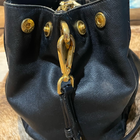 Prada Black Nylon Bauletto Handbag - Picture 3 of 13